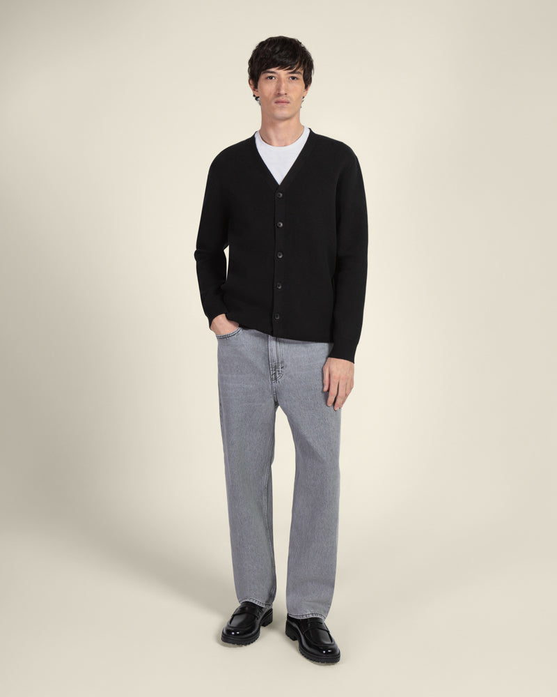 Milano Knit V-Neck Cardigan