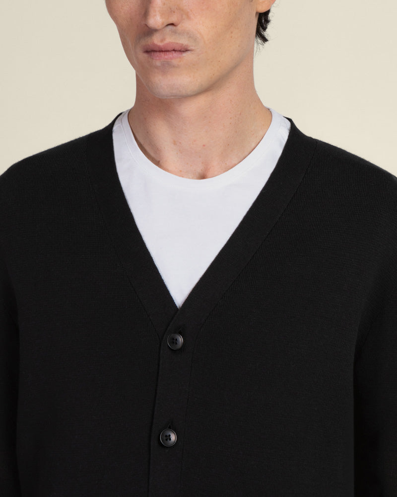 Milano Knit V-Neck Cardigan