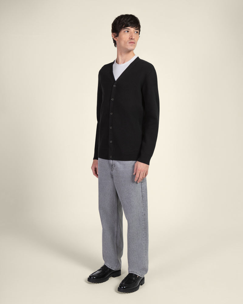 Milano Knit V-Neck Cardigan