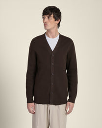 Milano Knit V-Neck Cardigan