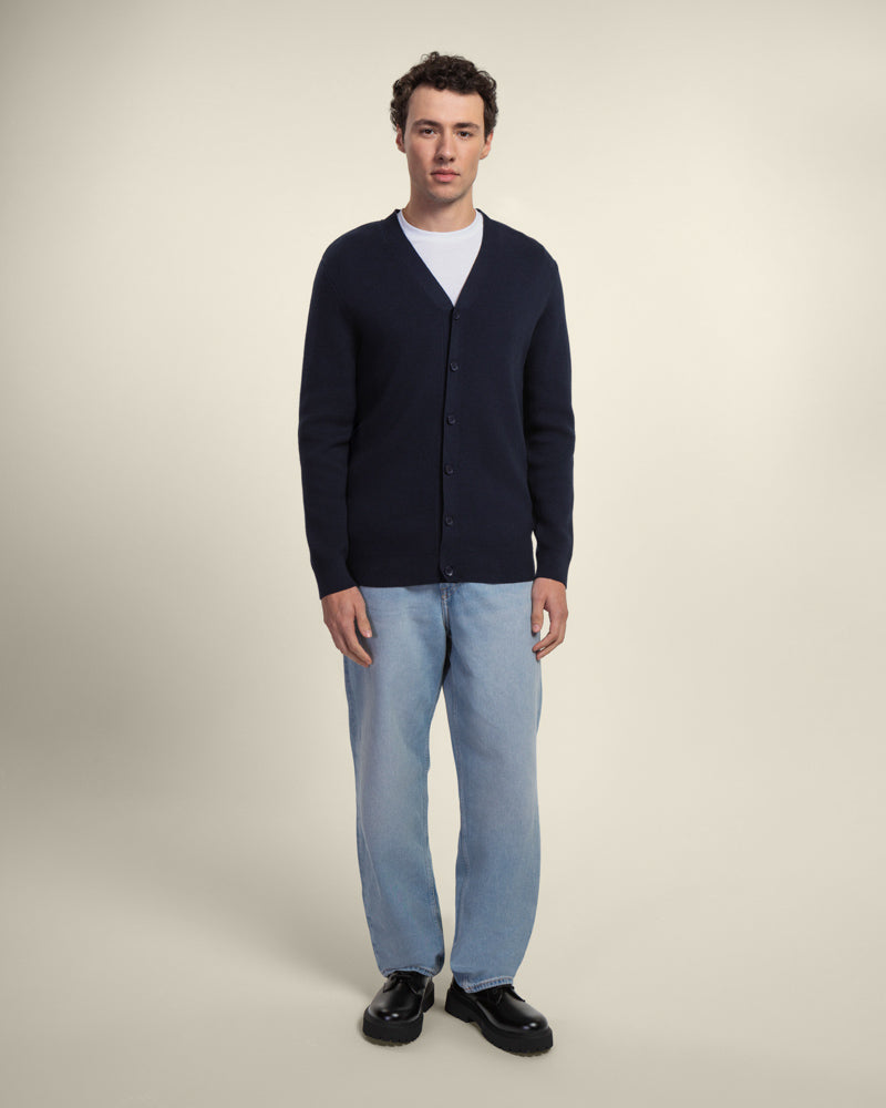 Milano Knit V-Neck Cardigan