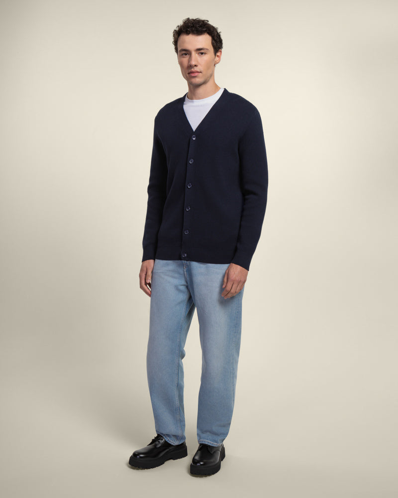 Milano Knit V-Neck Cardigan