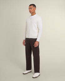 Lihme - Ribbed V-Neck Cardigan