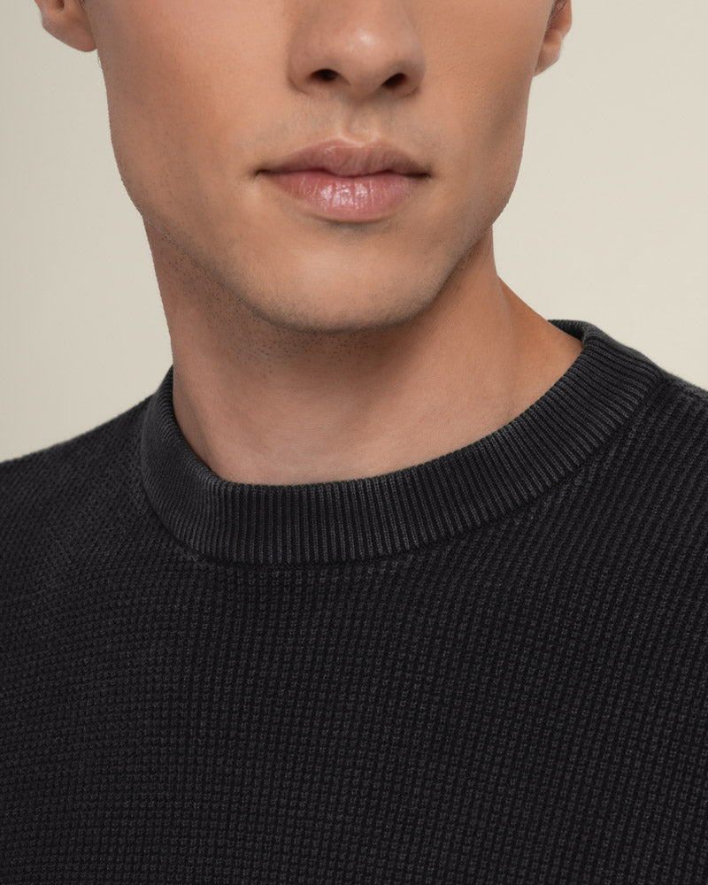 Berkelse - Vintage Wash Crew Neck Jumper