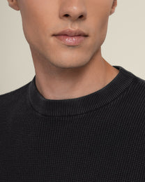 Berkelse - Vintage Wash Crew Neck Jumper