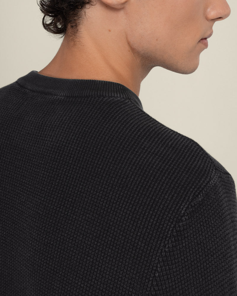 Berkelse - Vintage Wash Crew Neck Jumper