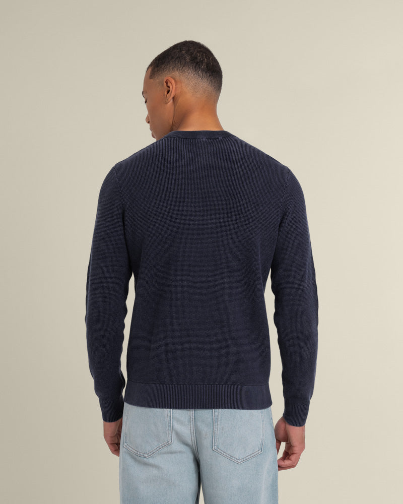 Berkelse - Vintage Wash Crew Neck Jumper
