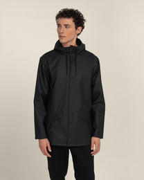 Larsson &amp; Co Men’s Jokum Showerproof Hooded Rain Mac