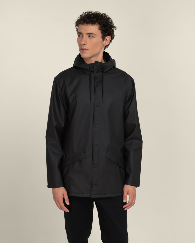 Larsson &amp; Co Men’s Jokum Showerproof Hooded Rain Mac