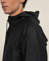 Larsson &amp; Co Men’s Jokum Showerproof Hooded Rain Mac