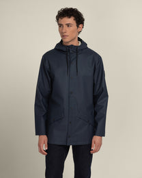 Larsson &amp; Co Men’s Jokum Showerproof Hooded Rain Mac