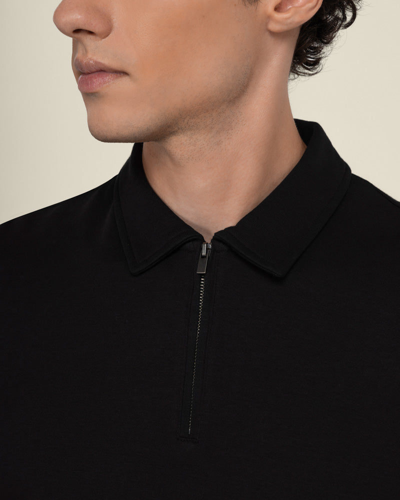 Vester - Long Sleeve Jersey Polo Shirt