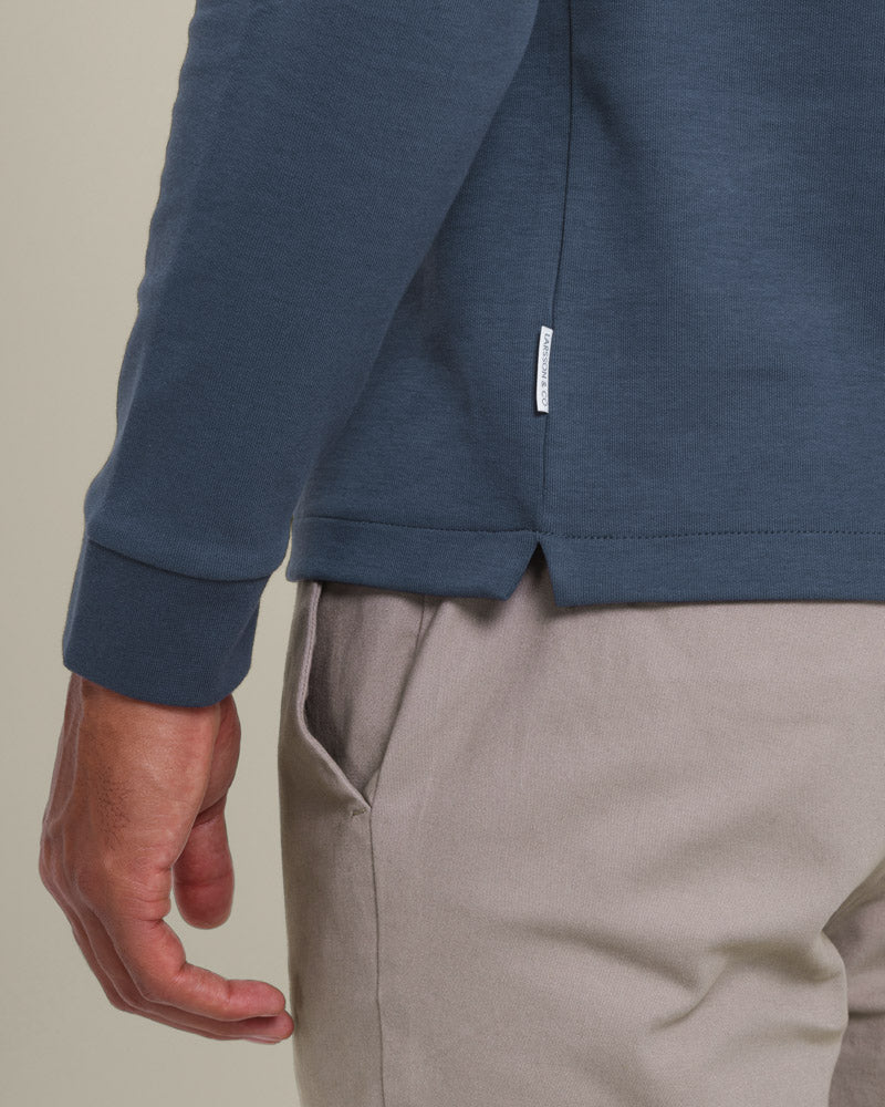 Vester - Long Sleeve Jersey Polo Shirt