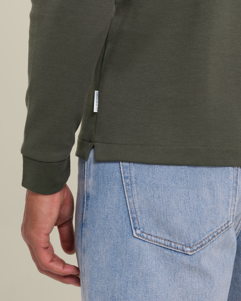 Vester - Long Sleeve Jersey Polo Shirt