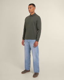 Vester - Long Sleeve Jersey Polo Shirt