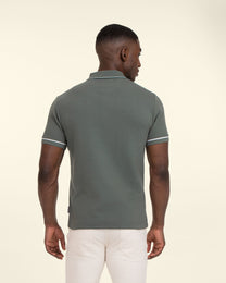 Ottoman Rib Polo Shirt