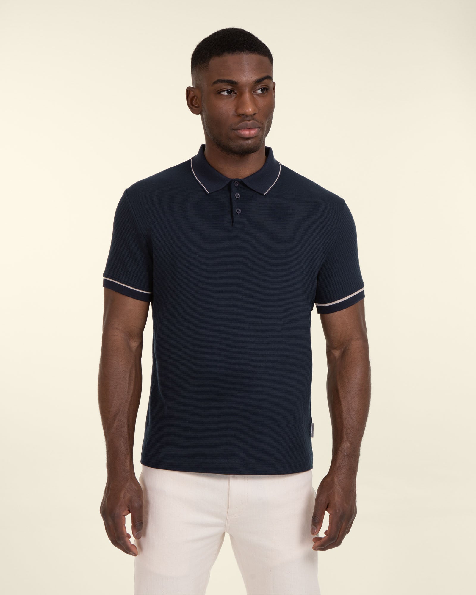 Ottoman Rib Polo Shirt
