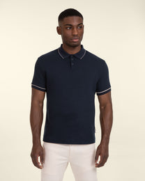 Ottoman Rib Polo Shirt