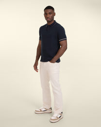 Ottoman Rib Polo Shirt