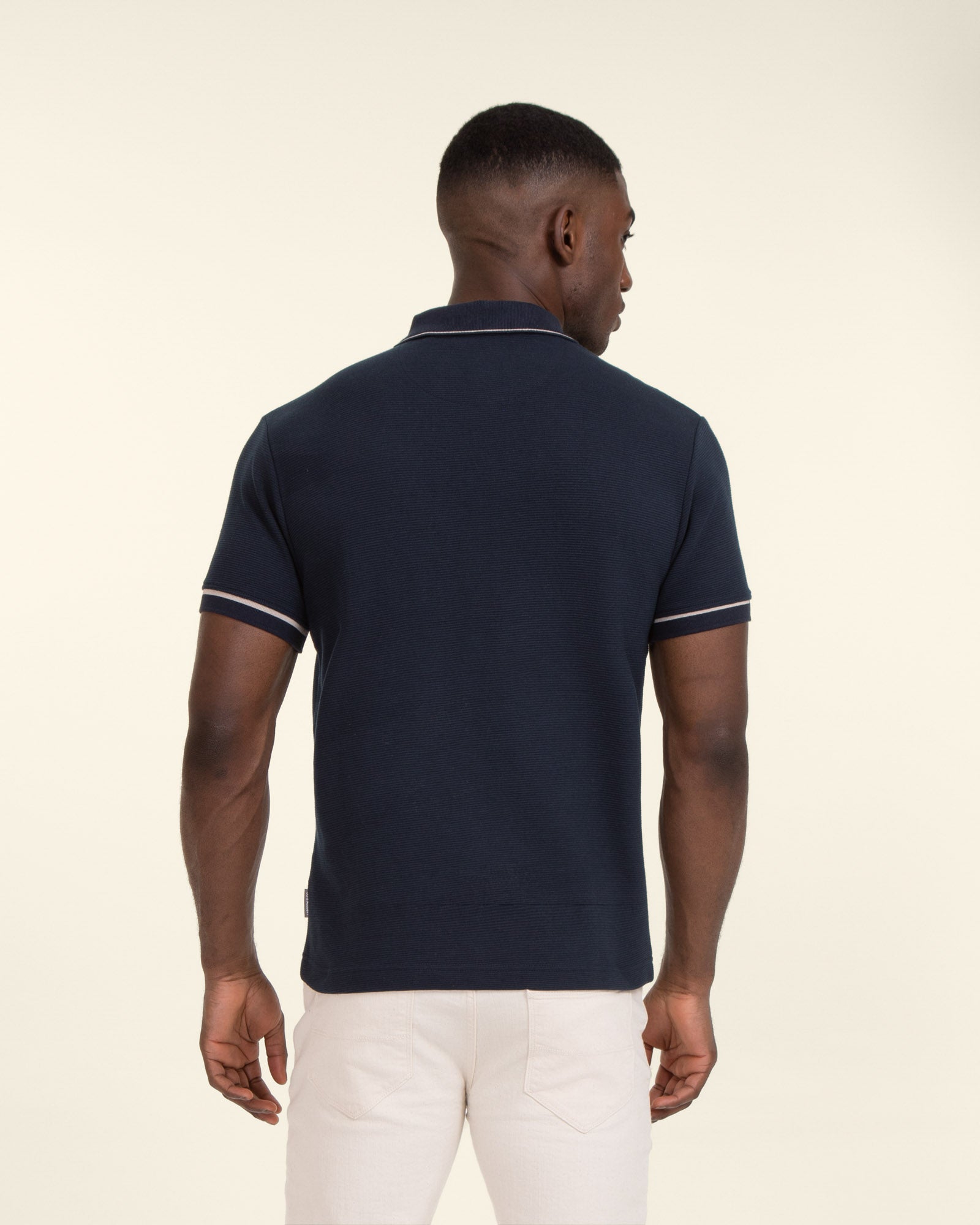 Ottoman Rib Polo Shirt