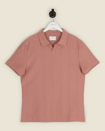 Arne - Stripe Textured Polo Shirt
