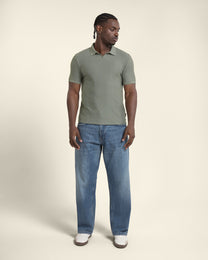 Arne - Stripe Textured Polo Shirt