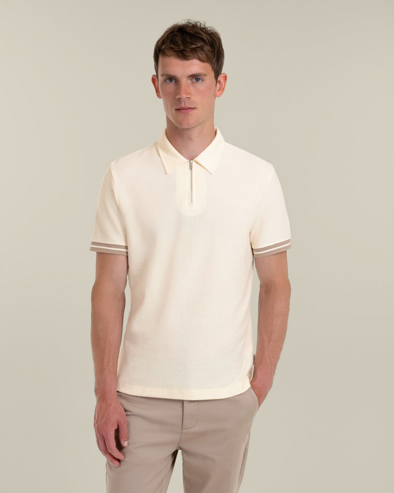 Odin - Textured Polo Shirt