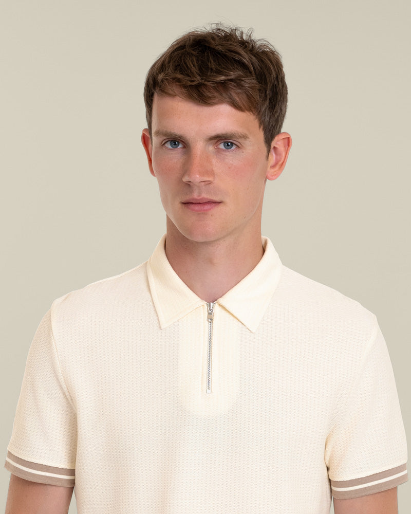 Odin - Textured Polo Shirt