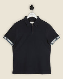 Odin - Textured Polo Shirt