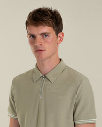 Odin - Textured Polo Shirt