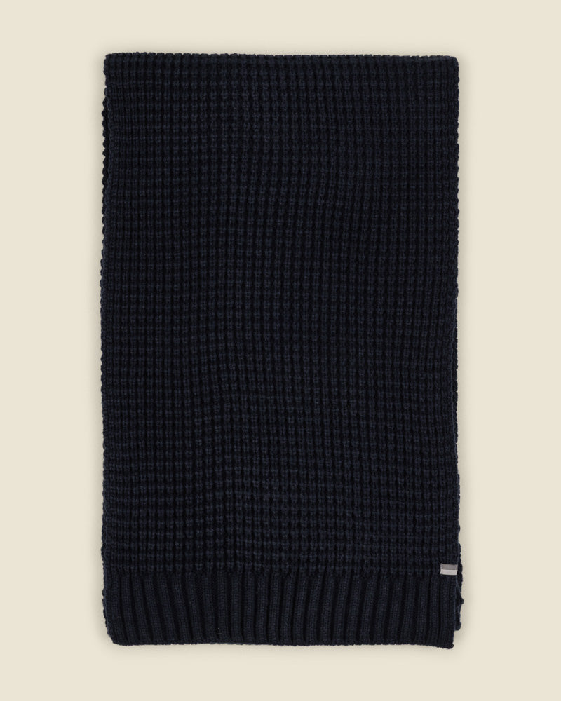 Imatra - Waffle Scarf &amp; Ribbed Beanie Set