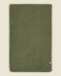 Larsson &amp; Co Men’s Oulu Sage Mixed Yarn Scarf &amp; Beanie Set