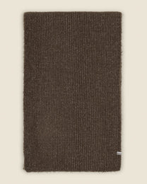 Larsson &amp; Co Men’s Vanda Brown Mixed Yarn Scarf &amp; Beanie Set