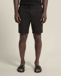 Drawstring Stretch Nylon Shorts