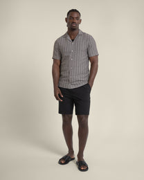 Drawstring Stretch Nylon Shorts