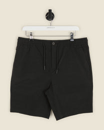 Drawstring Stretch Nylon Shorts