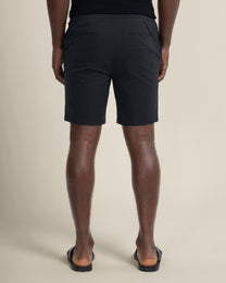 Drawstring Stretch Nylon Shorts