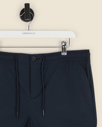 Drawstring Stretch Nylon Shorts