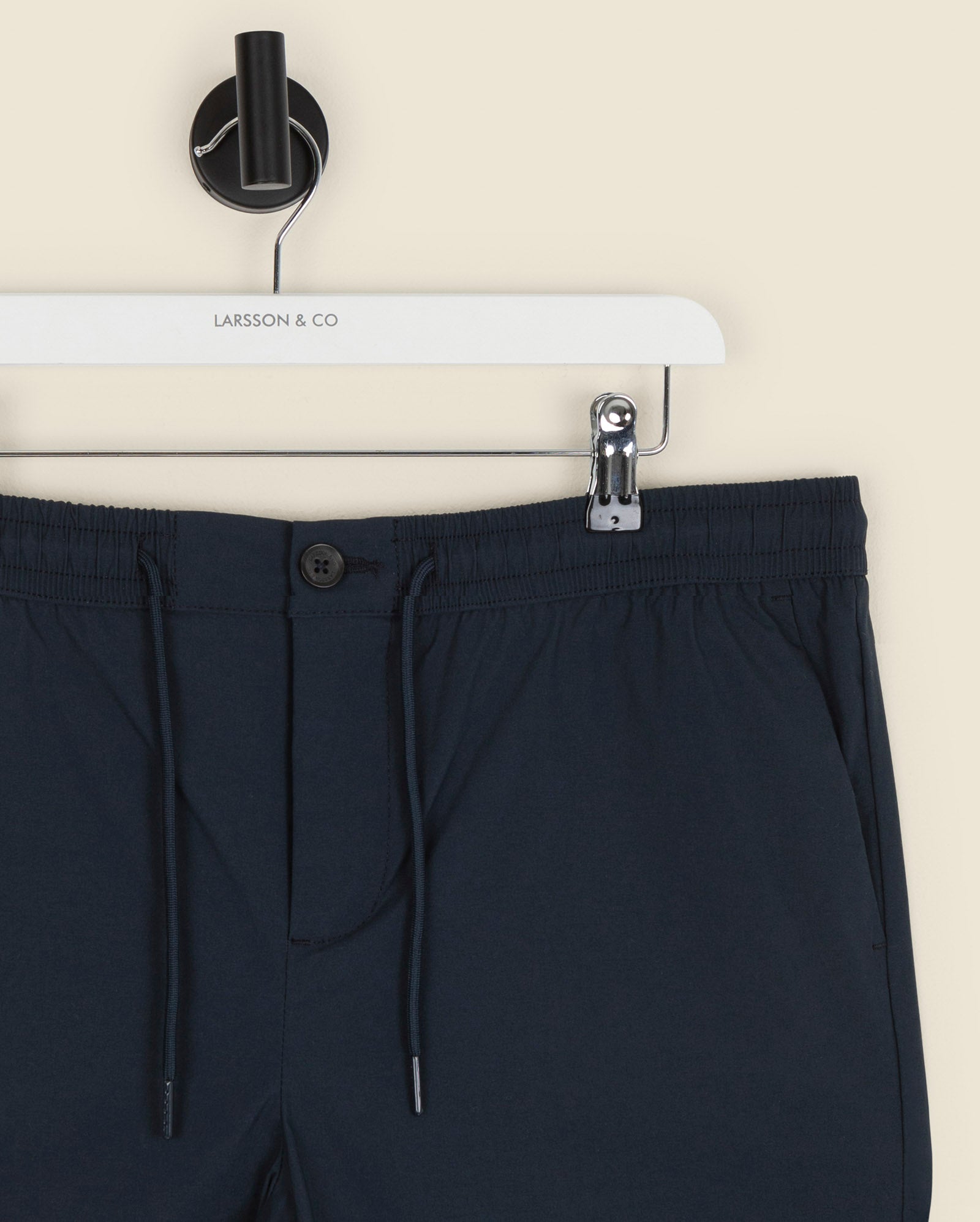 Drawstring Stretch Nylon Shorts