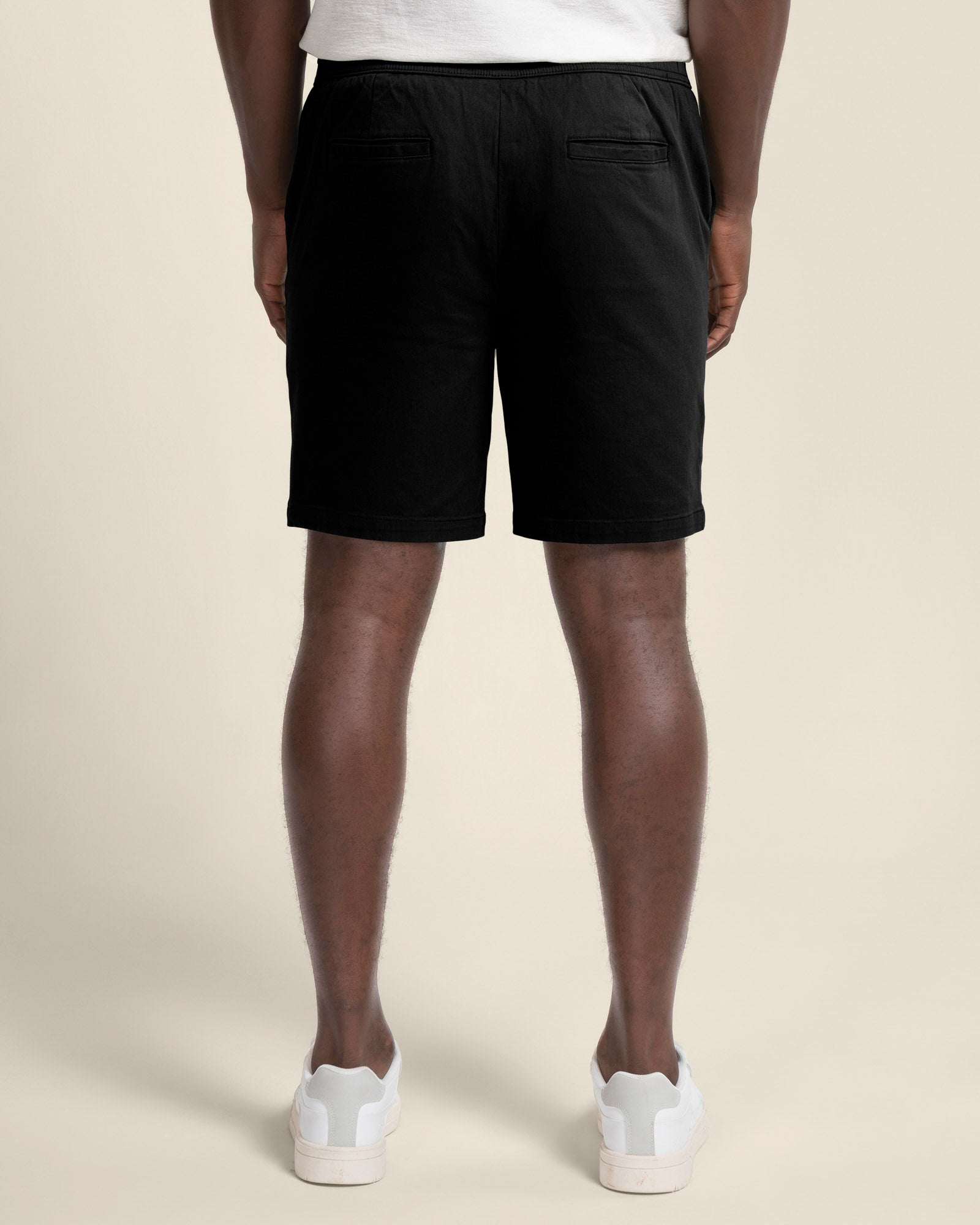 Drawstring Stretch Chino Shorts