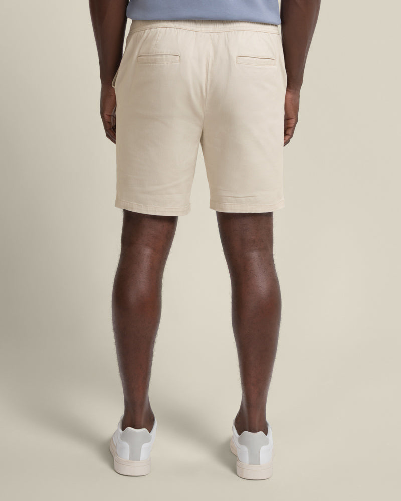 Drawstring Stretch Chino Shorts