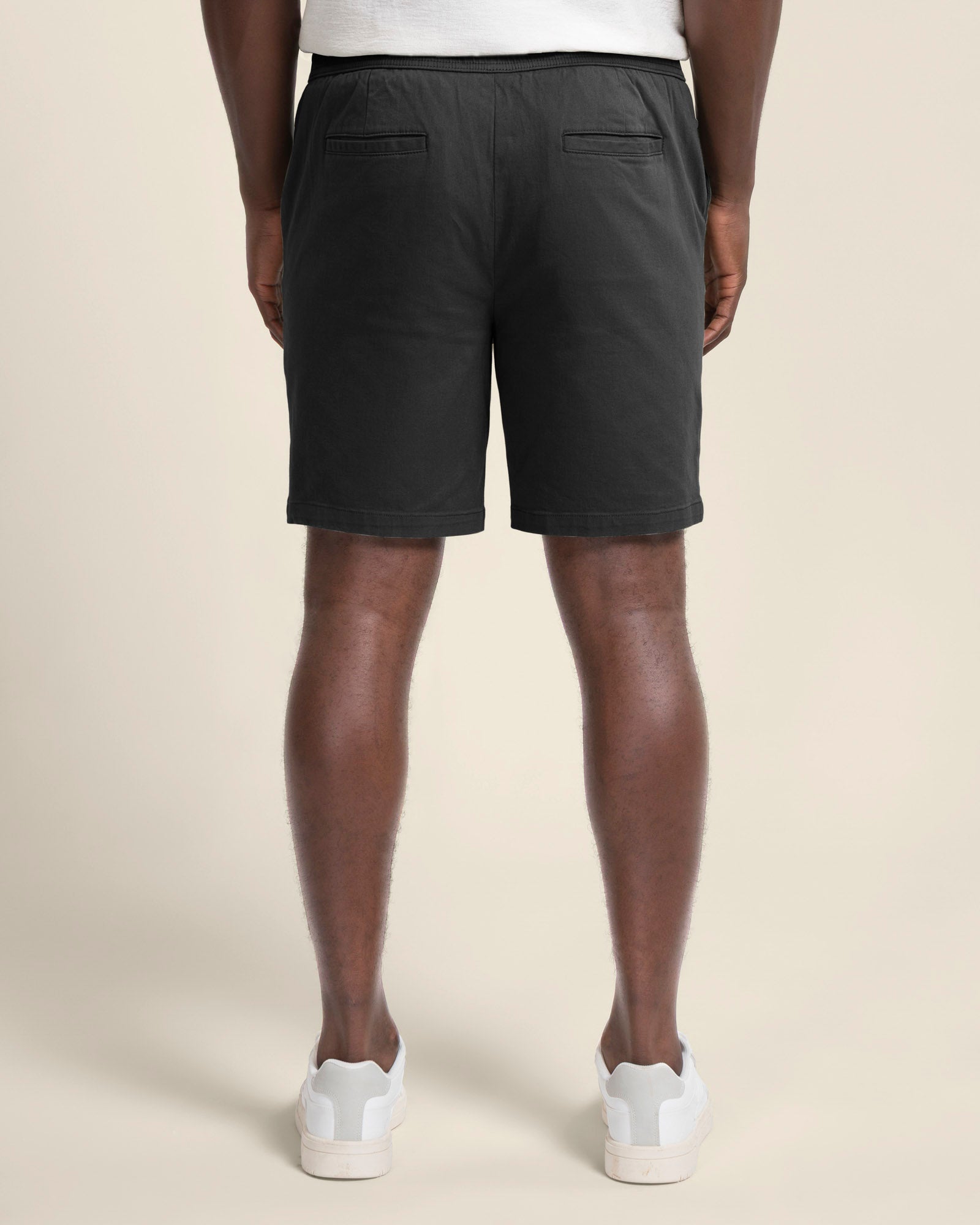 Drawstring Stretch Chino Shorts