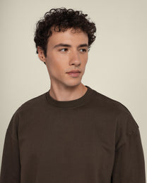 Larsson &amp; Co Men’s Praesto Stepped Hem Sweatshirt