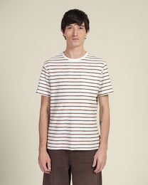 Larsson &amp; Co Men’s Striped Towelling T-Shirt
