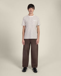 Striped Towelling T-Shirt