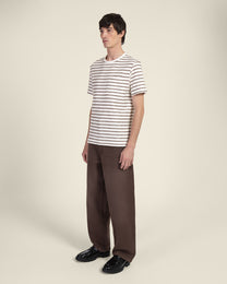 Striped Towelling T-Shirt