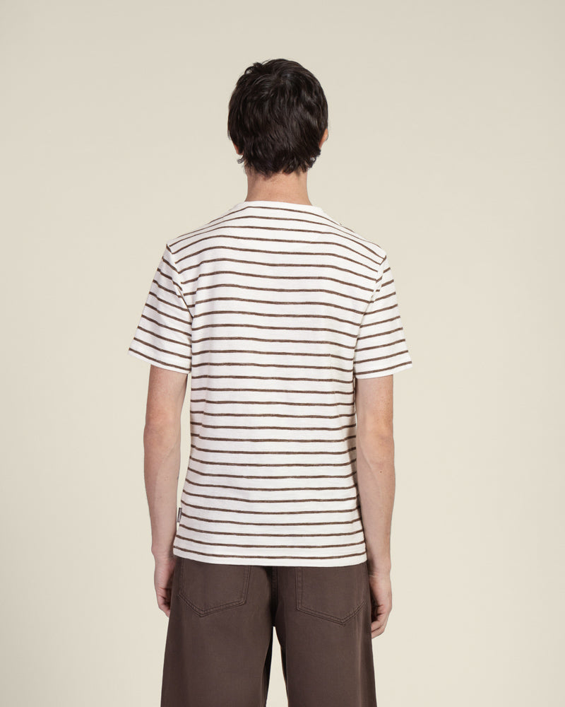 Striped Towelling T-Shirt
