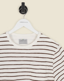 Striped Towelling T-Shirt