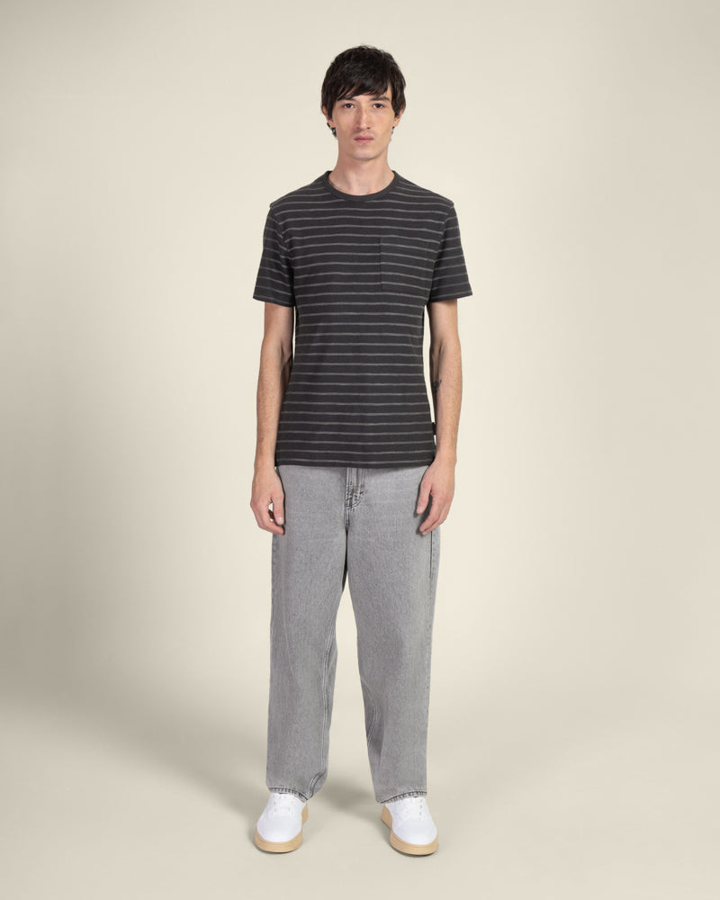 Striped Towelling T-Shirt