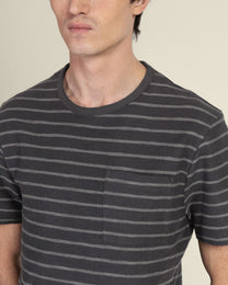 Striped Towelling T-Shirt